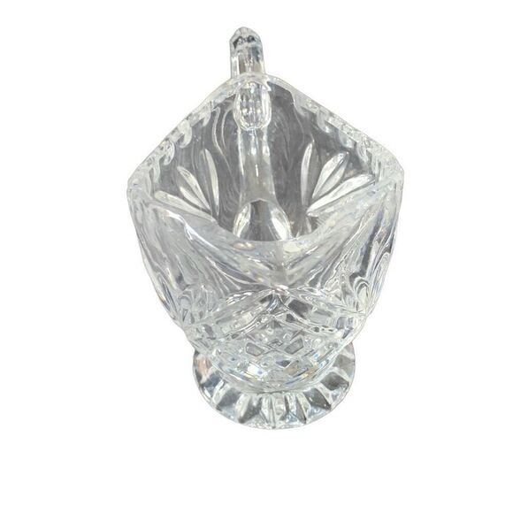 Vintage Crystal Footed Creamer Exquisite Design and Timeless Charm - Picture 3 of 13